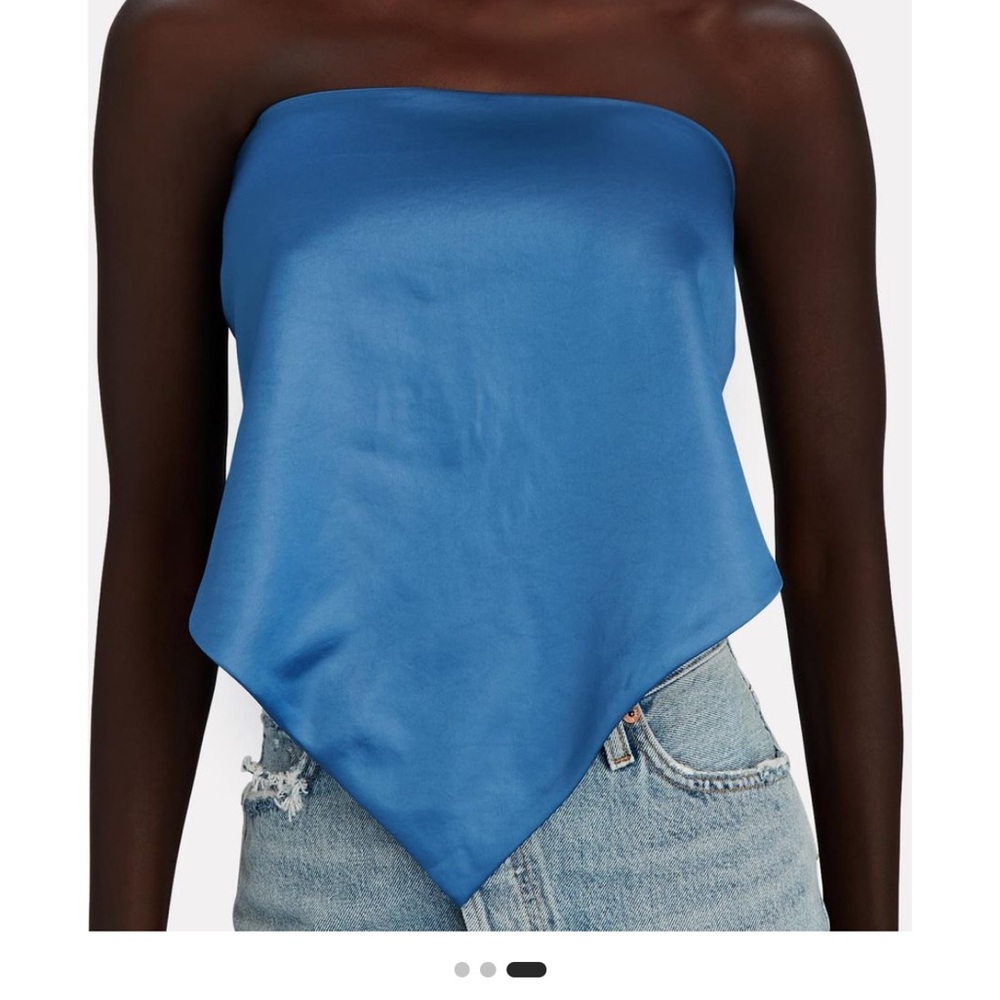 Nanushka Strapless Crop Top, Worn once, Perfect condition